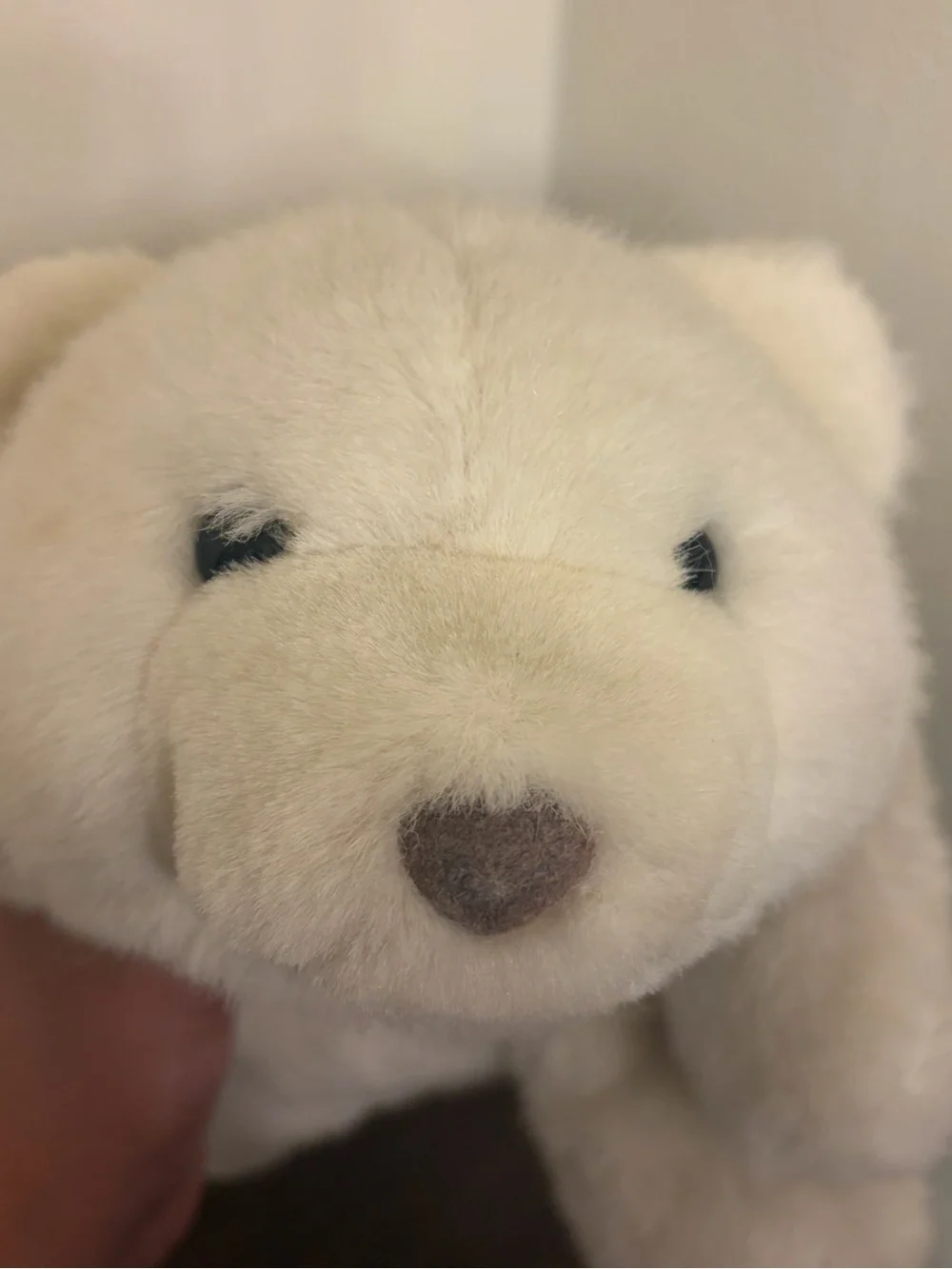 Classic GUND PLATINUM Edition White POLAR BEAR SNUFFLES 12